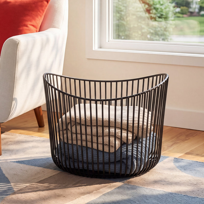 Blomus MODO Steel Storage Basket & Reviews | AllModern